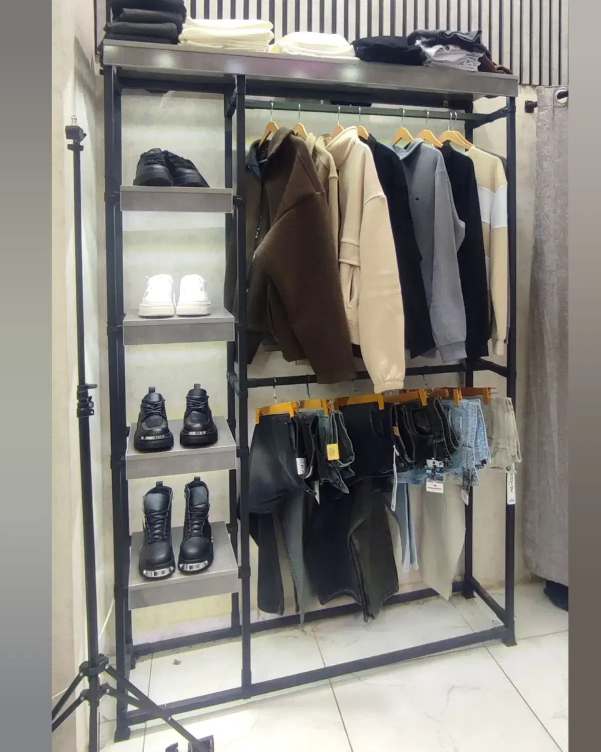 ویترین قفسه رگال خانگی فروشگاهی پروفیل اتصالات|فروشگاه و مغازه|هشتگرد, شهرک بعثت|دیوار