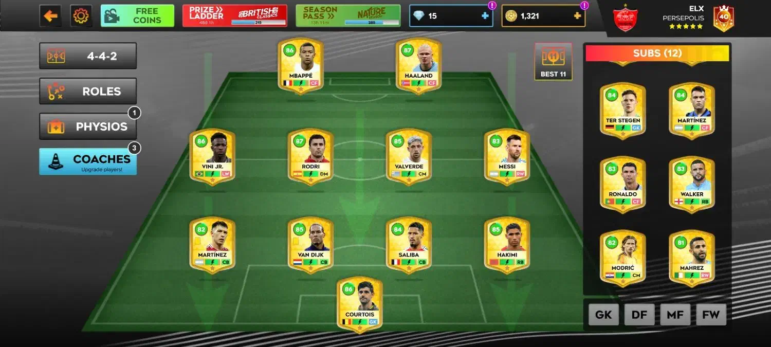 اکانت دریم لیگ|کنسول، بازی ویدئویی و آنلاین|مشهد, پردیس|دیوار