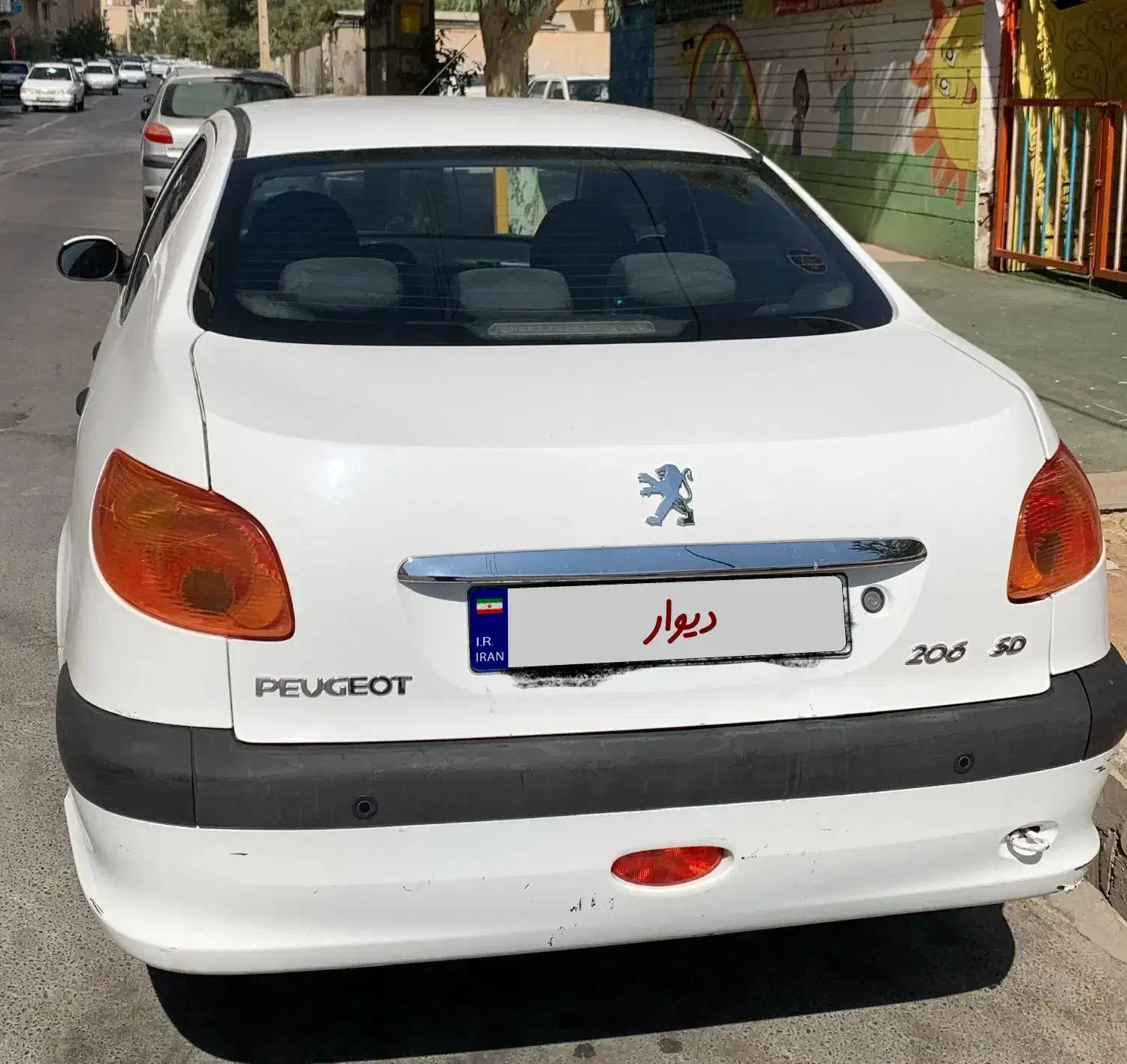 فروش پژو ۲۰۶ SD V8|خودرو سواری و وانت|شیراز, معالی‌آباد|دیوار