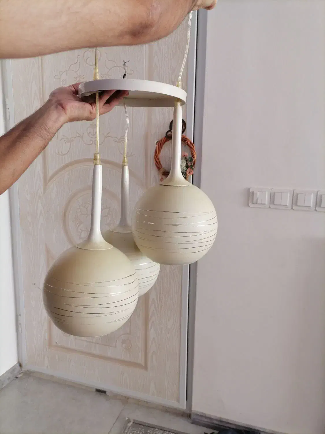 لوستر حبابی|لوستر و چراغ آویز|مشهد, فرهنگیان (شهرک غرب)|دیوار