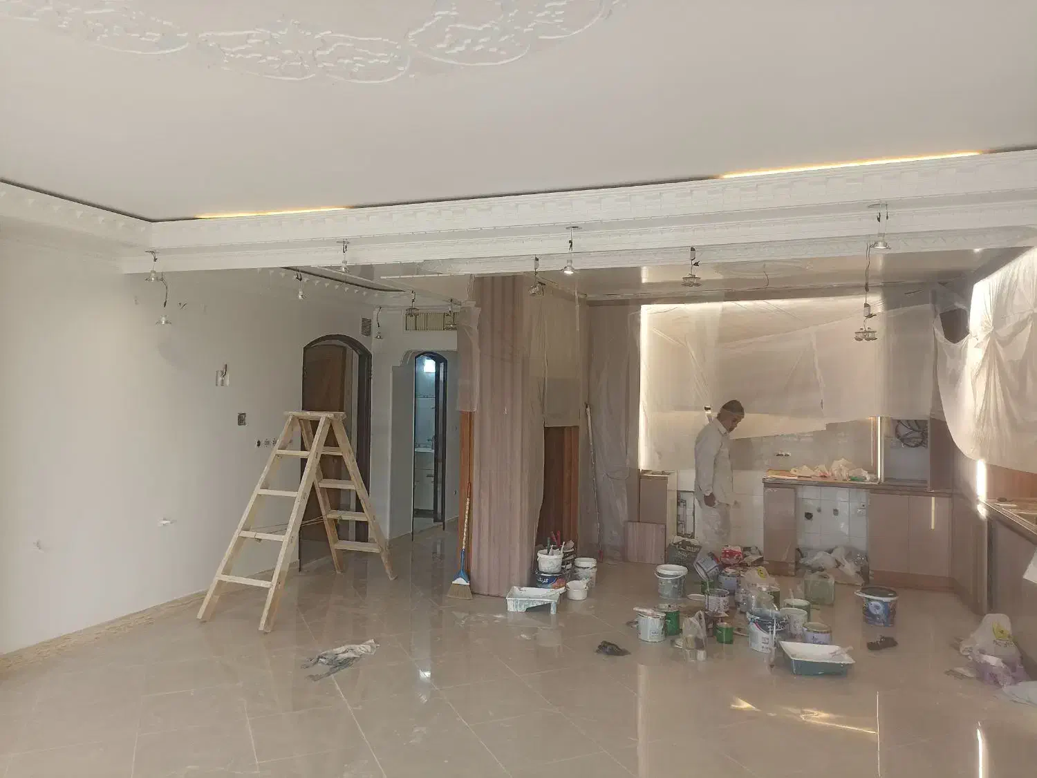 نقاش ساختمان|خدمات پیشه و مهارت|اصفهان, رکن الدوله شرقی|دیوار