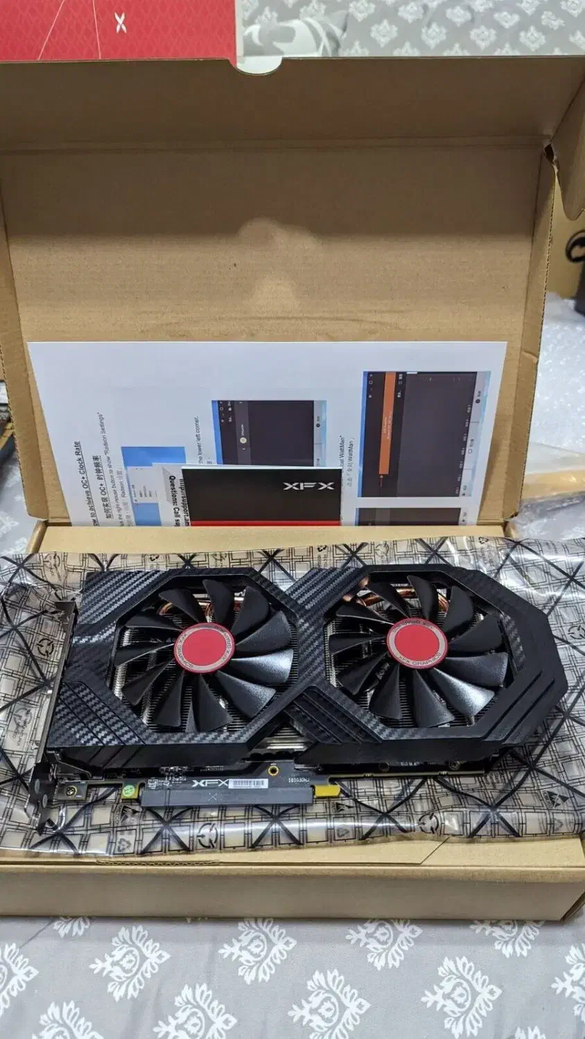 کارت گرافیک xfx rx 580 پاور ماژولار رم rgb|قطعات و لوازم جانبی رایانه|تهران, باغ فیض|دیوار