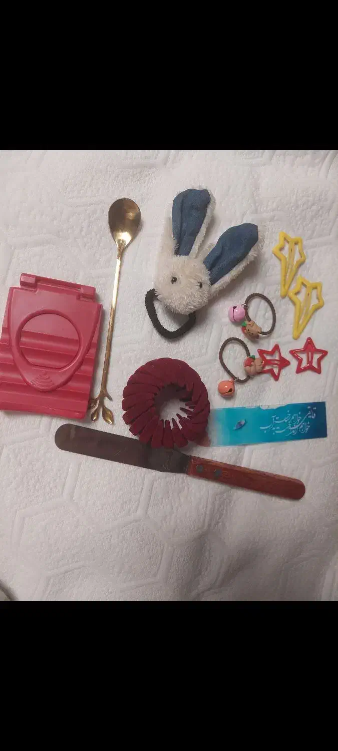 گیر سر .قاشق.نگه دارنده موبایل.کاردک اپیلاسیون|زیورآلات و اکسسوری|تهران, بازار|دیوار