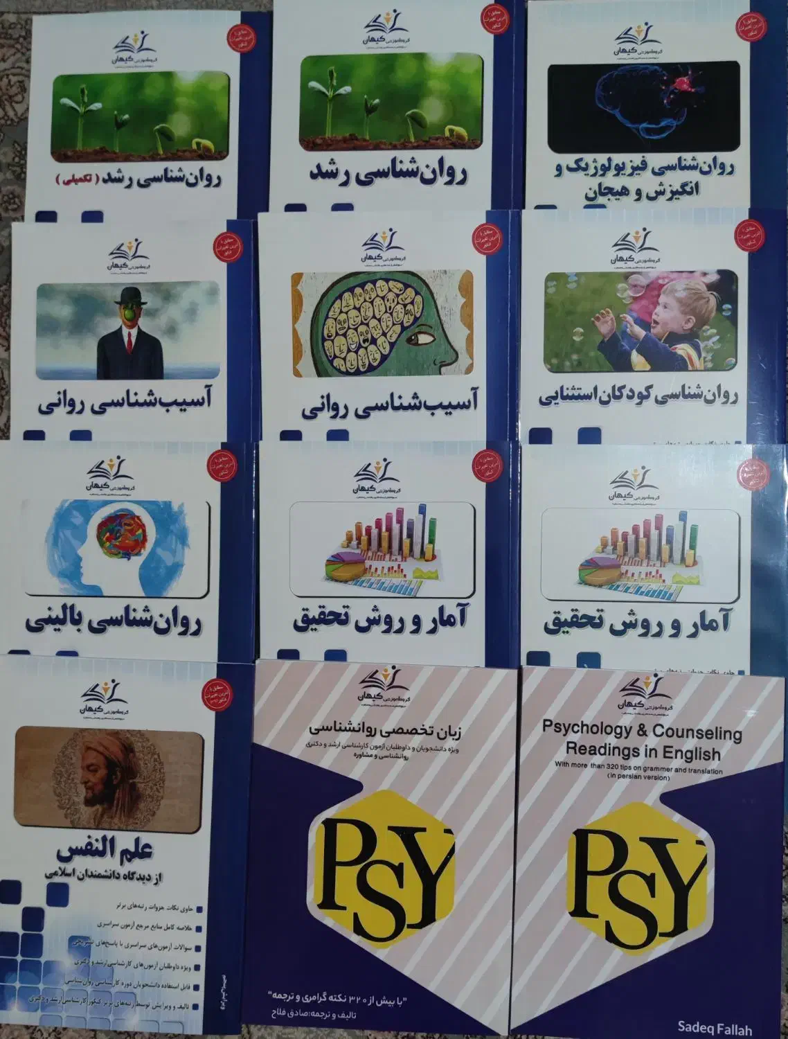 پکیج کامل منابع ارشد روانشناسی بالینی ۱۴۰۴ (جدید)|کتاب و مجله آموزشی|ارومیه, |دیوار