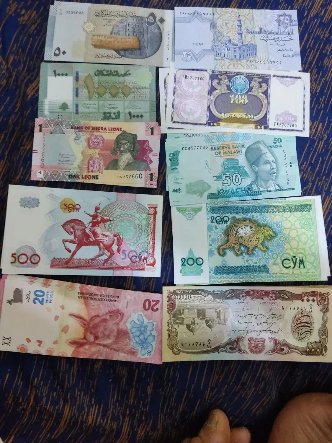 کلکسیون اسکناس|کلکسیون سکه، تمبر، اسکناس|اراک, |دیوار