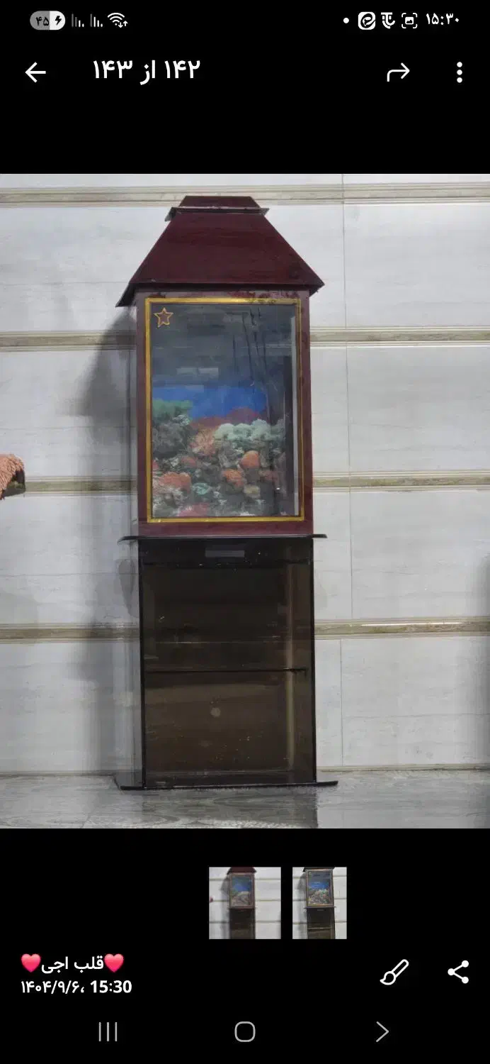 آکواریوم کلبه ای زیبا|ماهی|خرمآباد, |دیوار