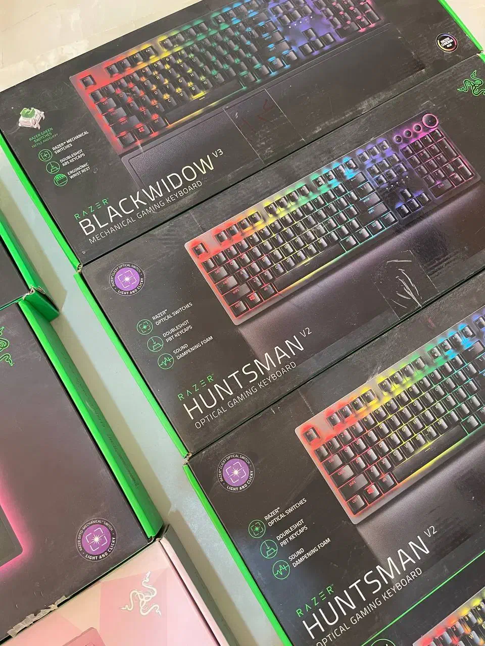 کیبورد Razer آمریکا نو قیمت استثنایی|قطعات و لوازم جانبی رایانه|شیراز, شهرک آرین|دیوار