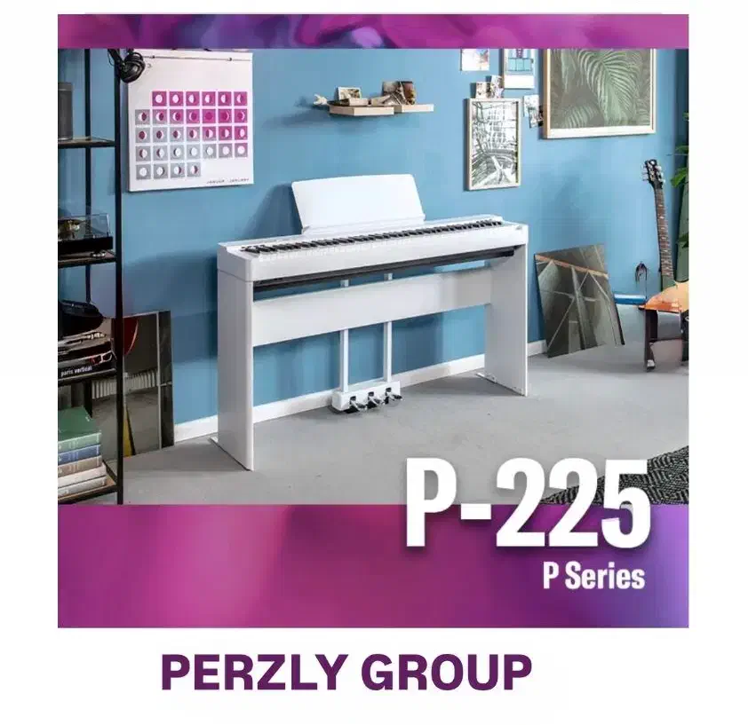 یاماها P-225 WH سفید، جذاب و کمی رازآلود|پیانو، کیبورد، آکاردئون|اهواز, گلستان|دیوار