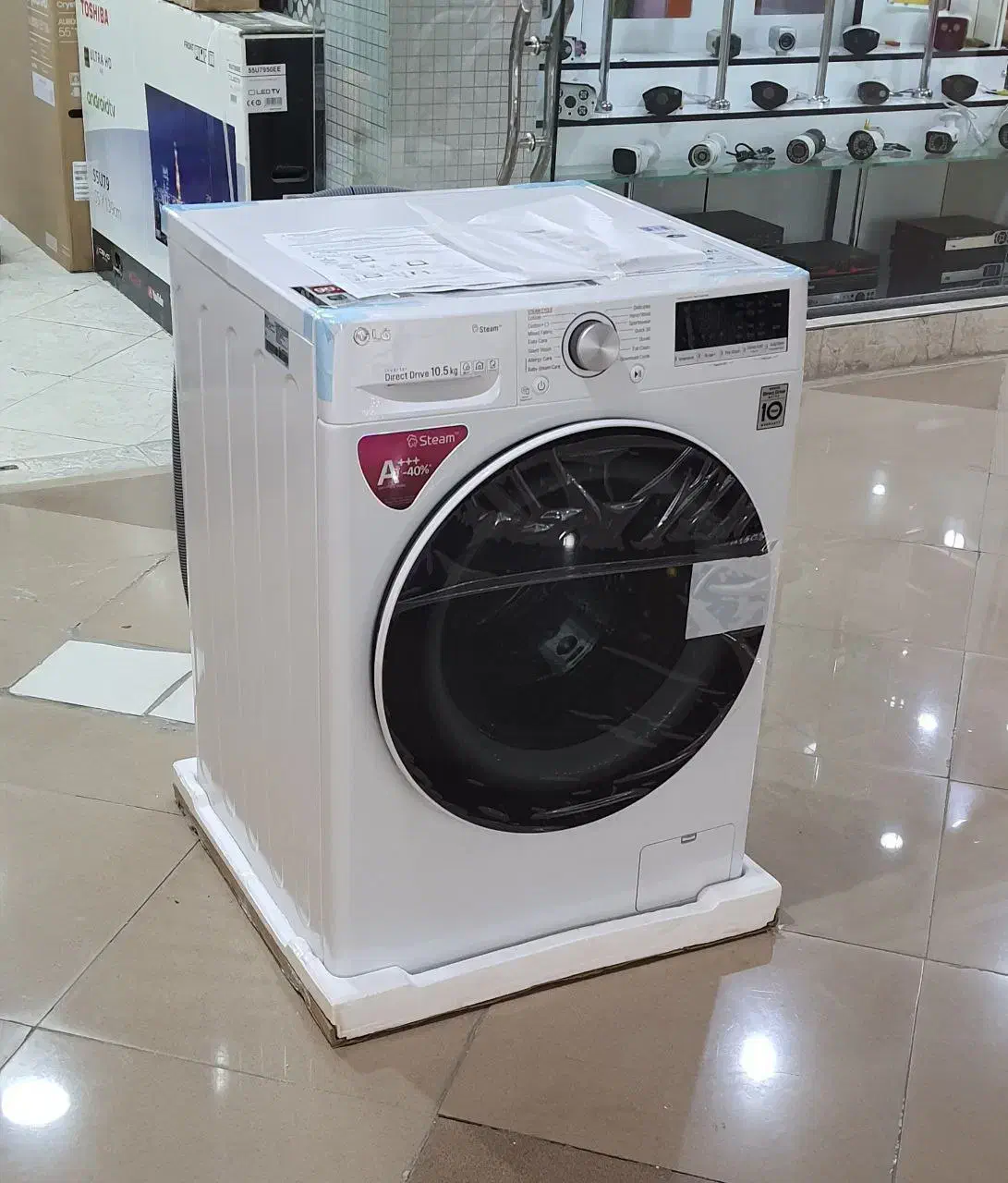 لباسشویی 10.5 کیلو الجی کم صدا و با کیفیت تضمینی|ماشین لباسشویی و خشککن لباس|بانه, |دیوار