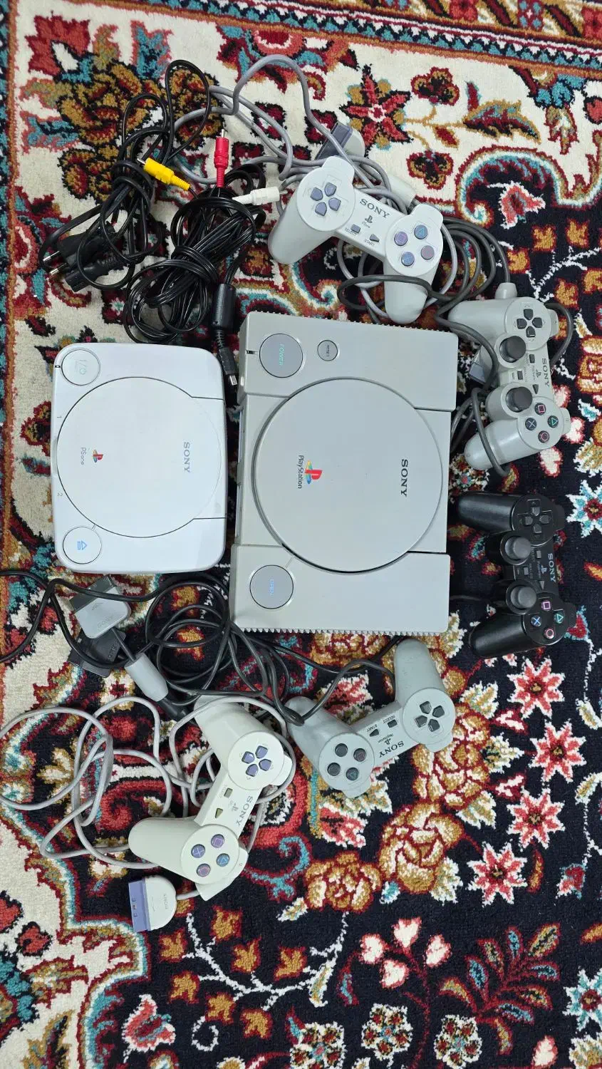 سونی ۱ Sony 1 پلی استیشن ۱ سالم درحد|کنسول، بازی ویدئویی و آنلاین|قم, سراجه (۱۵ خرداد)|دیوار