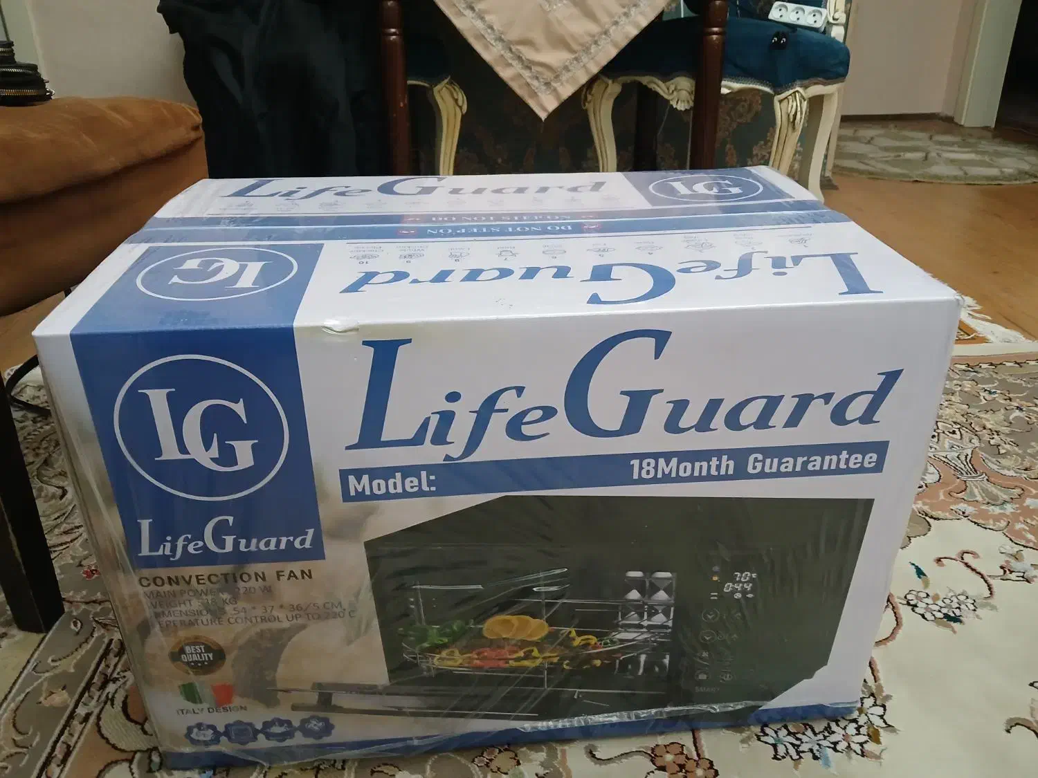 توستر لایف گارد|اجاق گاز و لوازم برقی پختوپز|پرند, فاز ۵|دیوار