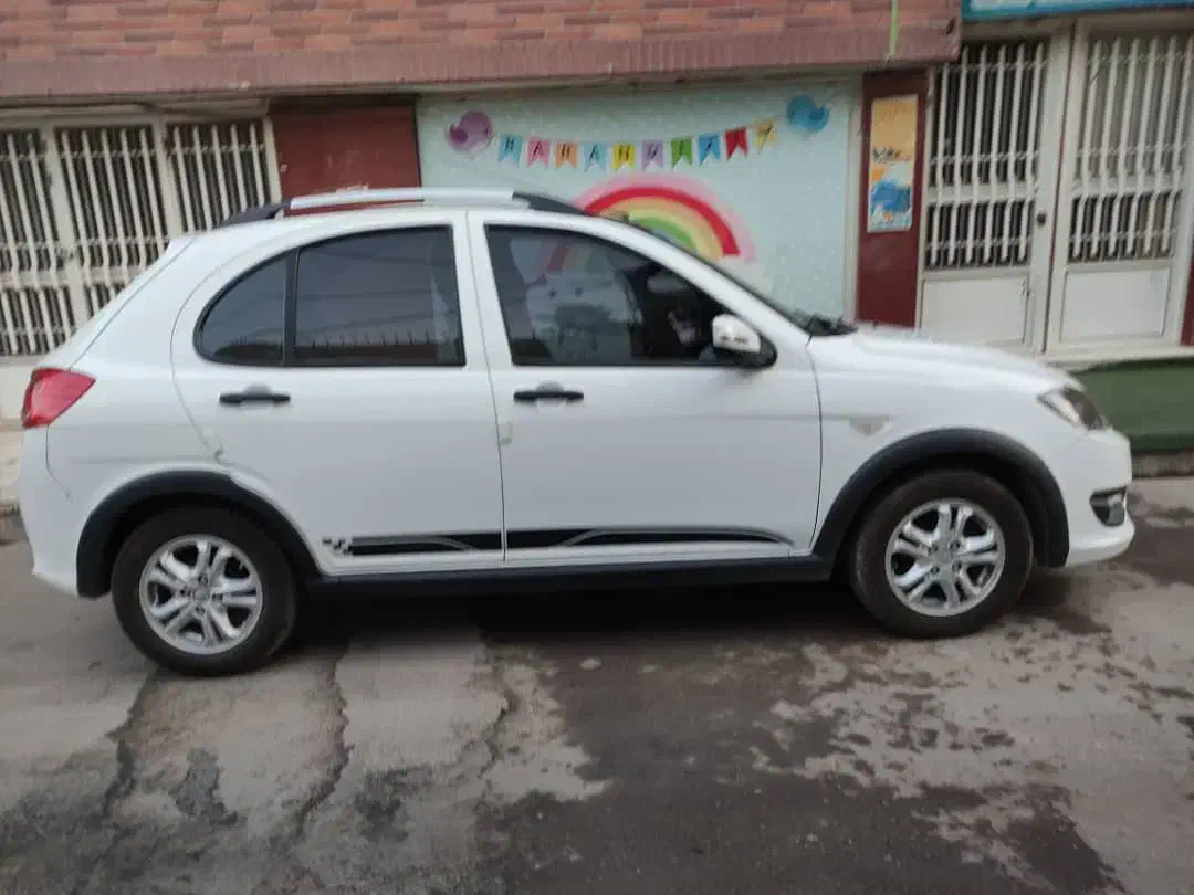 کوییک GXR - L سفید-مشکی رینگ آلومینیومی|خودرو سواری و وانت|قم, دروازه ری|دیوار