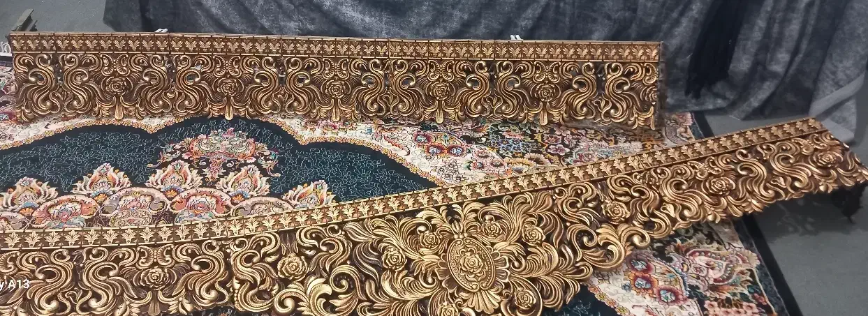 کتیبه پرده در حد نو|پرده، رانر، رومیزی|گرگان, |دیوار