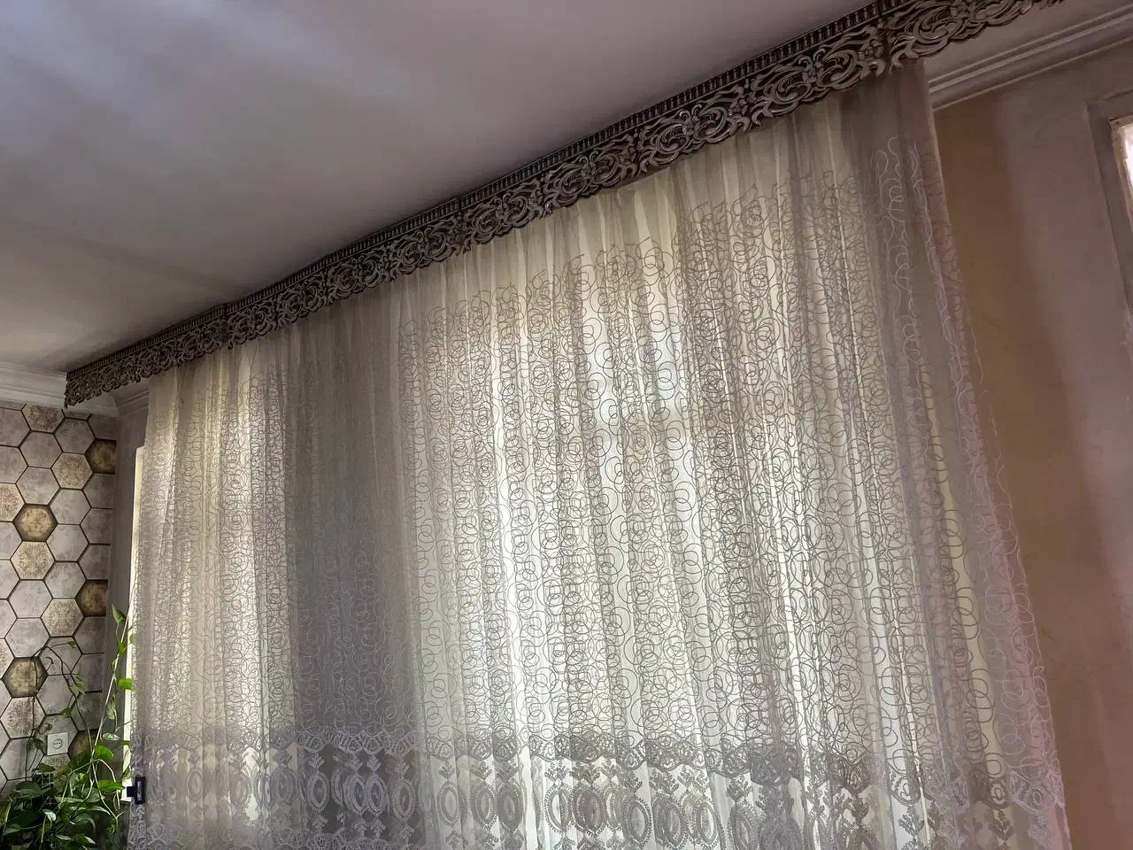 پرده|پرده، رانر، رومیزی|کرج, رجب‌آباد|دیوار