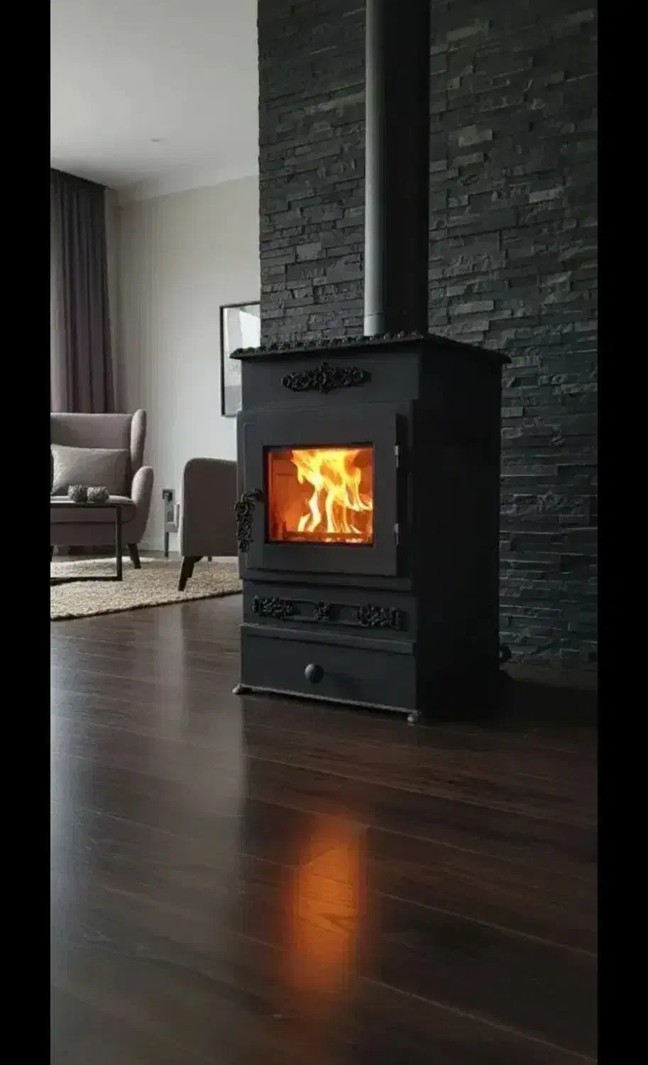 بخاری هیزمی گازی چدنی و نیمه چدنی|بخاری، هیتر، شومینه|خاوران, |دیوار