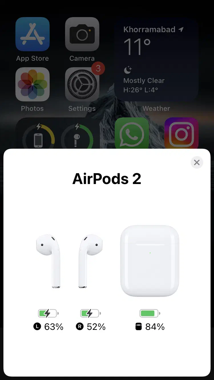 Airpod 2 USA|لوازم جانبی موبایل و تبلت|خرمآباد, |دیوار