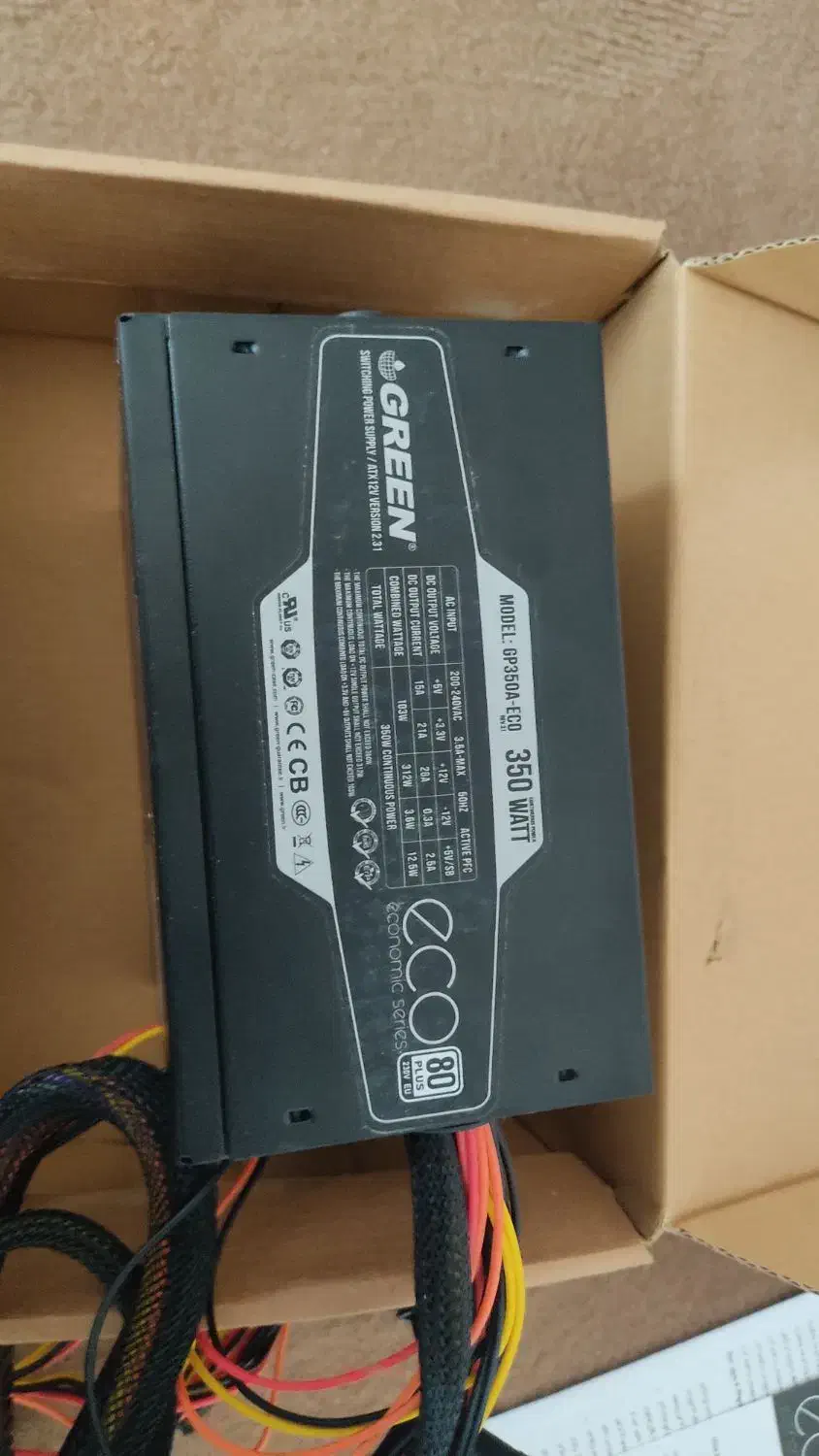 پاور گرین 80 پلاس برونز گرین پلمپ گارانتی دار|قطعات و لوازم جانبی رایانه|مشهد, محمدآباد|دیوار