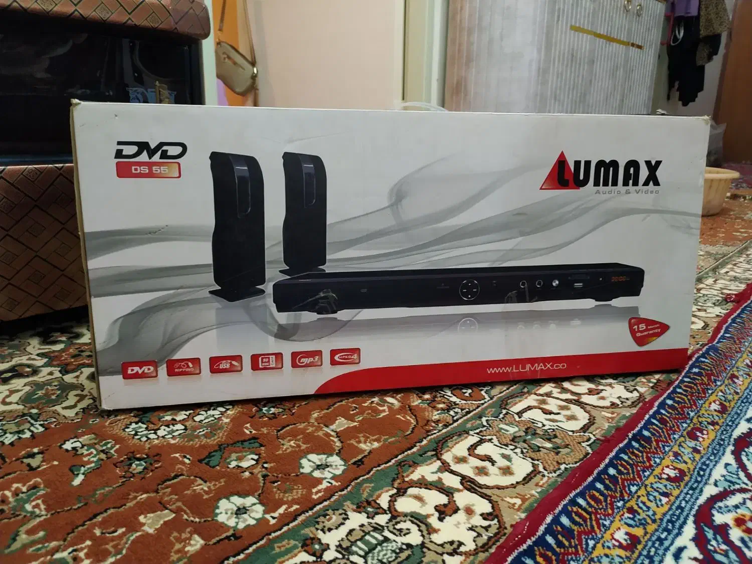 DvDسالم با دوتا اسپیکر|پخش‌کننده DVD و ویدیو|تبریز, |دیوار