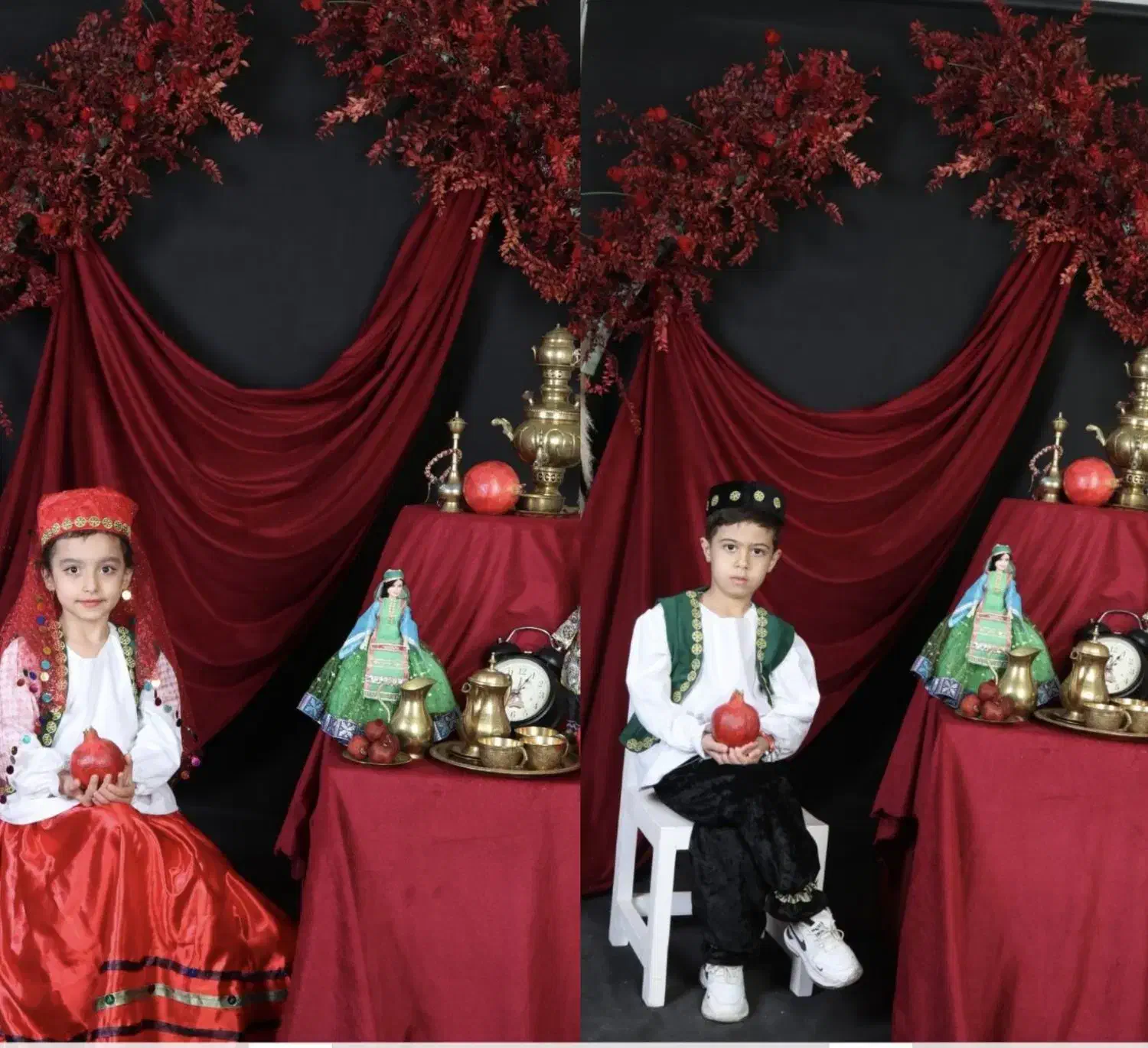 لباس سنتی شب یلدا|لباس|قیدار, |دیوار