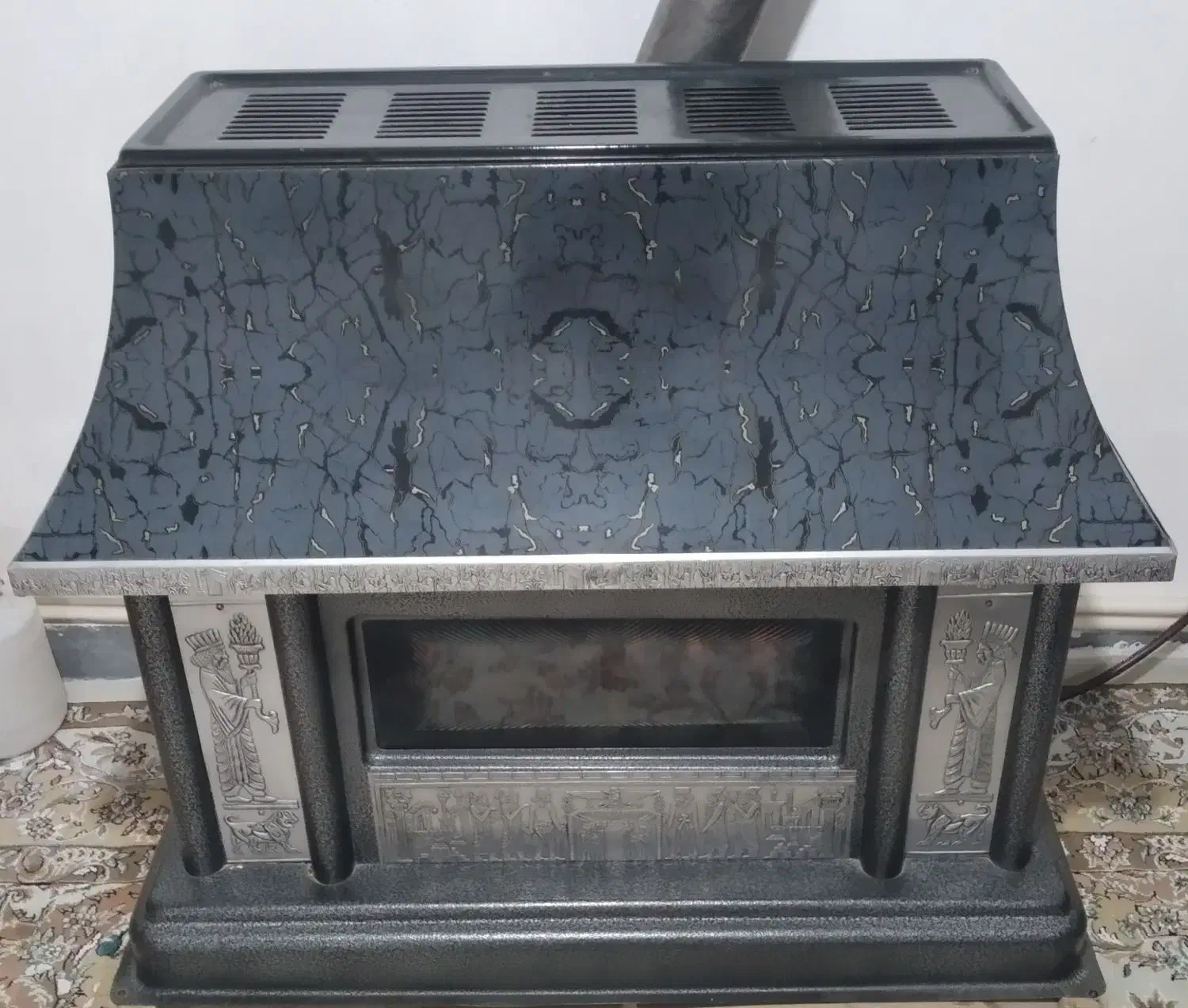 بخاری شومینه|بخاری، هیتر، شومینه|تبریز, |دیوار