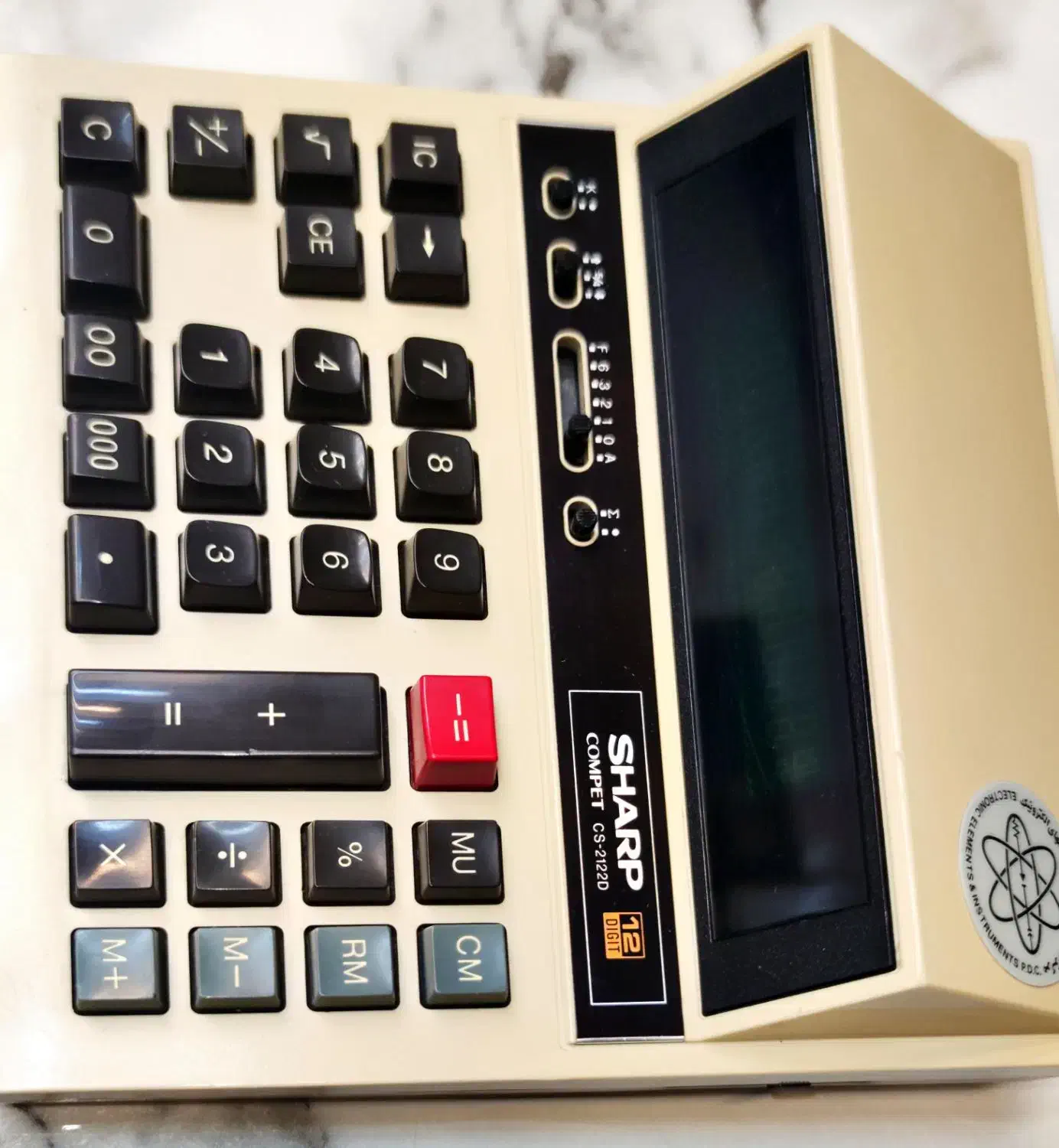 ماشین حساب شارپ 2122D|لوازم التحریر|بوئین زهرا, |دیوار