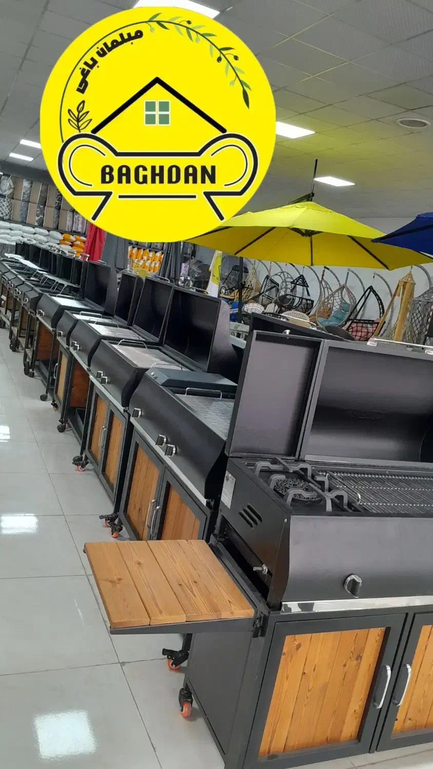 باربیکیو و کبابپز طرح باغی ویلا روفگاردن (باغدان)|اجاق گاز و لوازم برقی پختوپز|کرج, فاز ۳ گوهردشت|دیوار