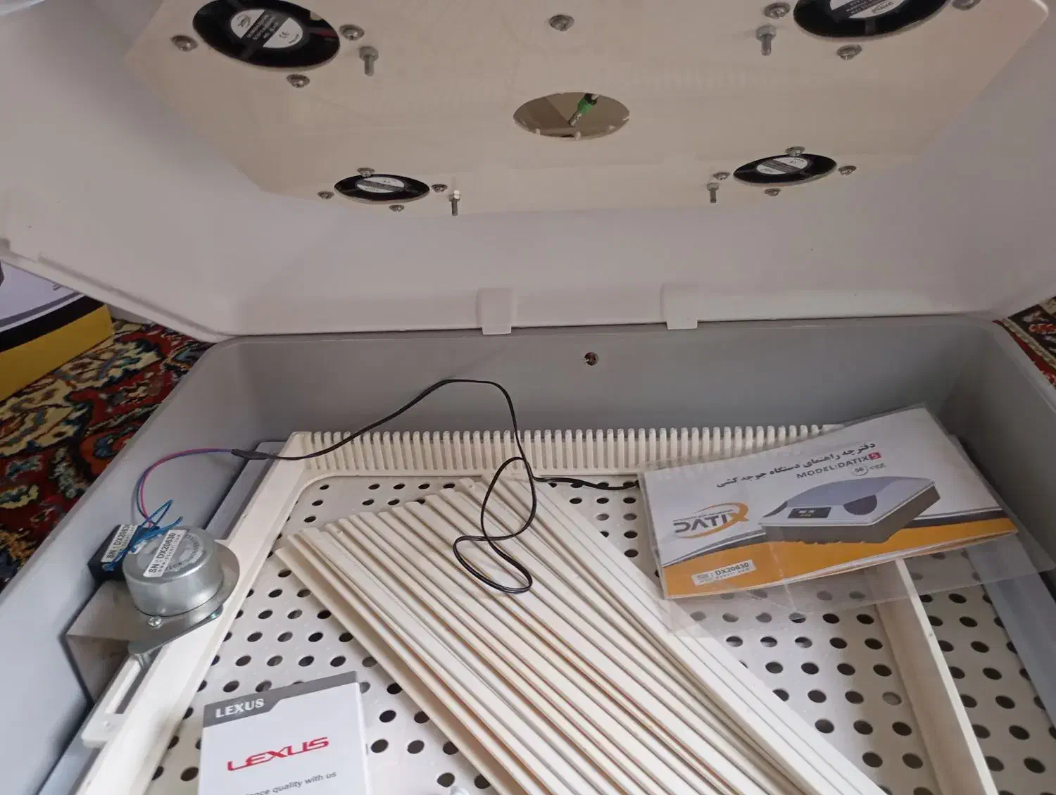 دستگاه جوجه کشی داتیکس5|لوازم جانبی حیوانات|اهواز, فاز ۲ پادادشهر|دیوار