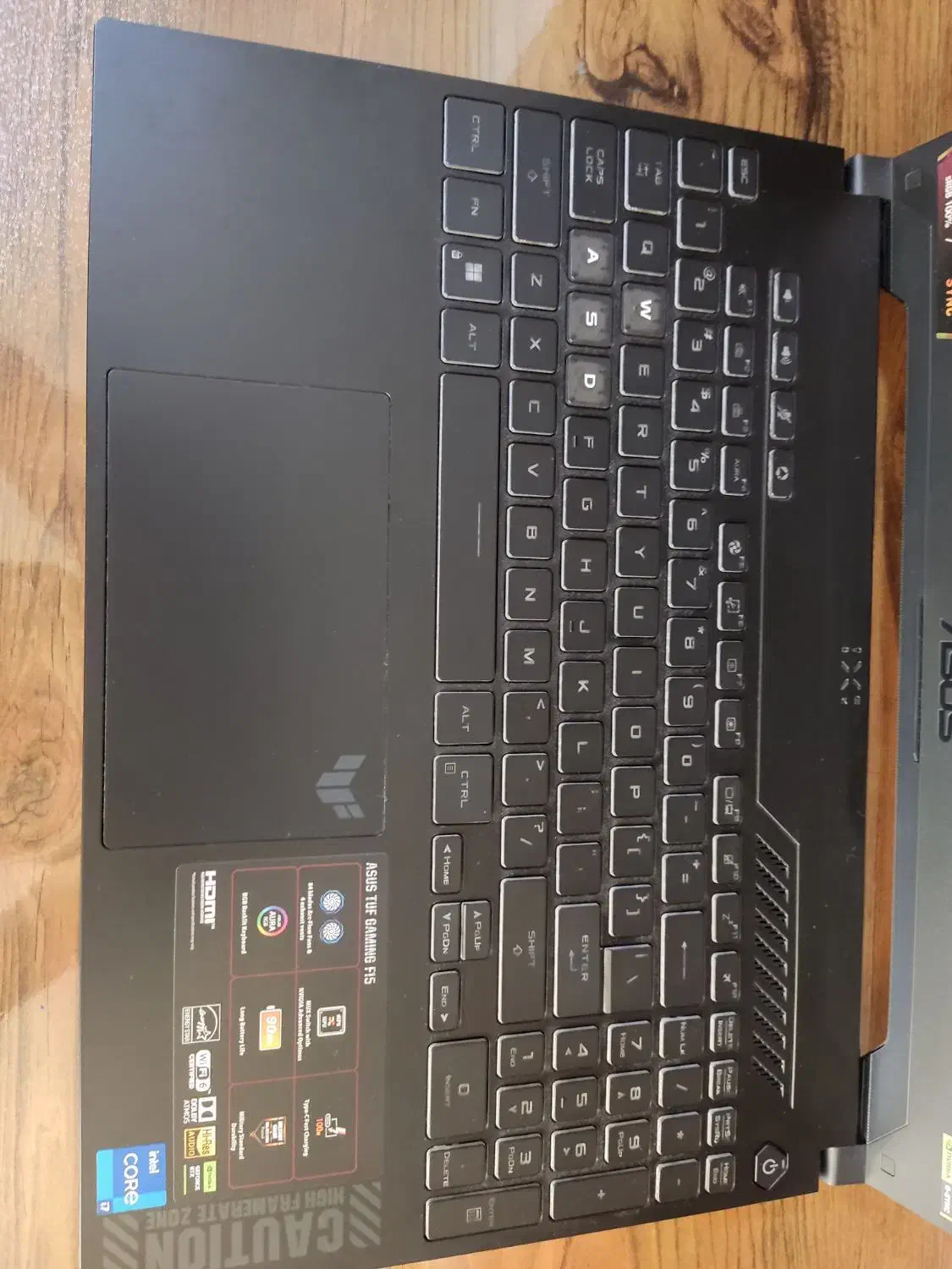 لپتاپ  ایسوس fx507 VI کاستوم شده|رایانه همراه|تبریز, |دیوار