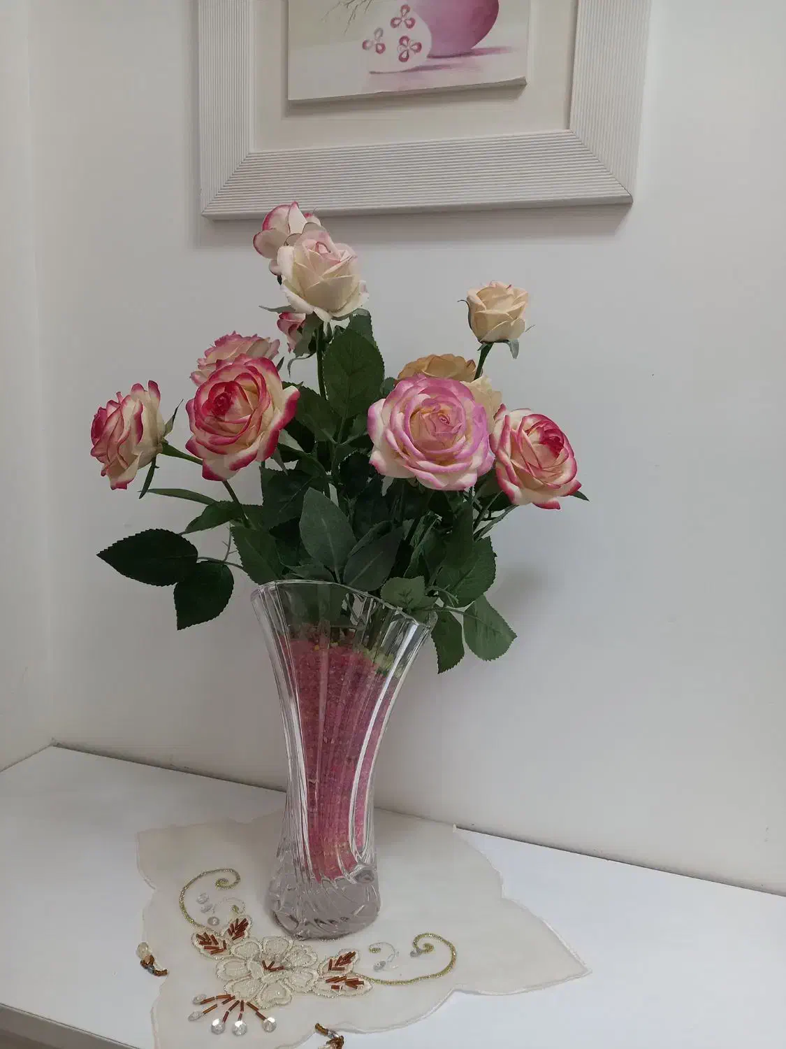 گل وگلدان|گل مصنوعی|قم, انسجام|دیوار