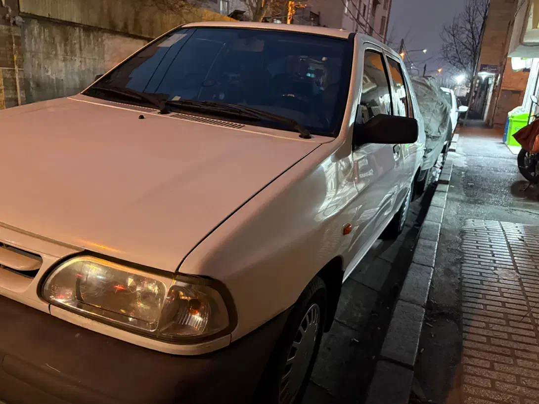 پراید سفید مدل ۹۹ کارکرد ۱۴۰هزار|خودرو سواری و وانت|تهران, سبلان (لشگر)|دیوار