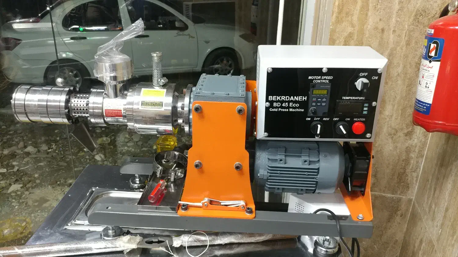 فروش دستگاه روغنگیری ارده کنجد بکردانه سایز 45 اکو|عمدهفروشی|رشت, سعدی (تختی)|دیوار