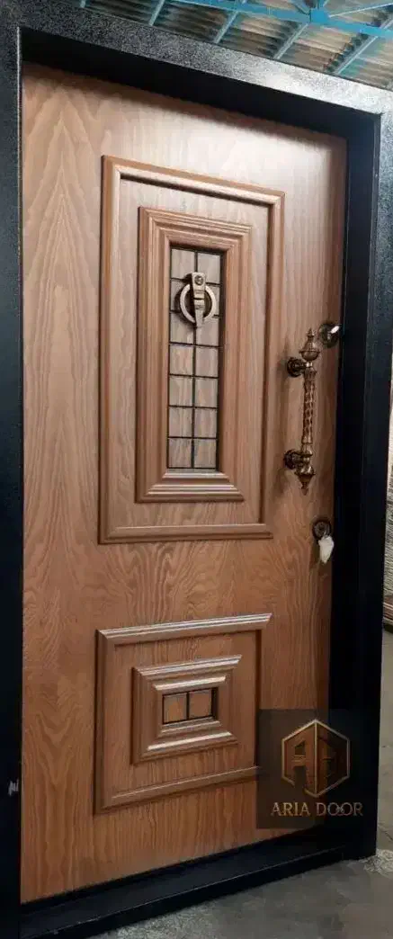 درب ضدسرقت ضد حریق چوبی آریا درب|مصالح و تجهیزات ساختمان|اراک, |دیوار