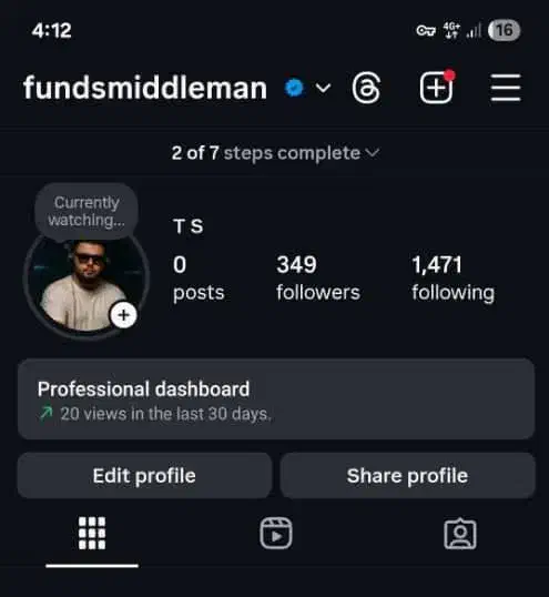 پیج اینستاگرام ( تیک آبی دار )|خدمات رایانهای و موبایل|صدرا-فارس, فاز ۲|دیوار