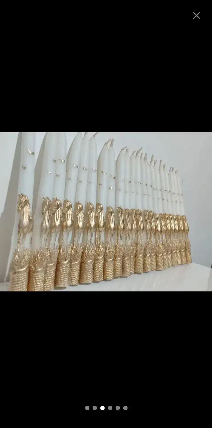 شمع قلمی|صنایع دستی و سایر لوازم تزئینی|قم, زند آباد|دیوار