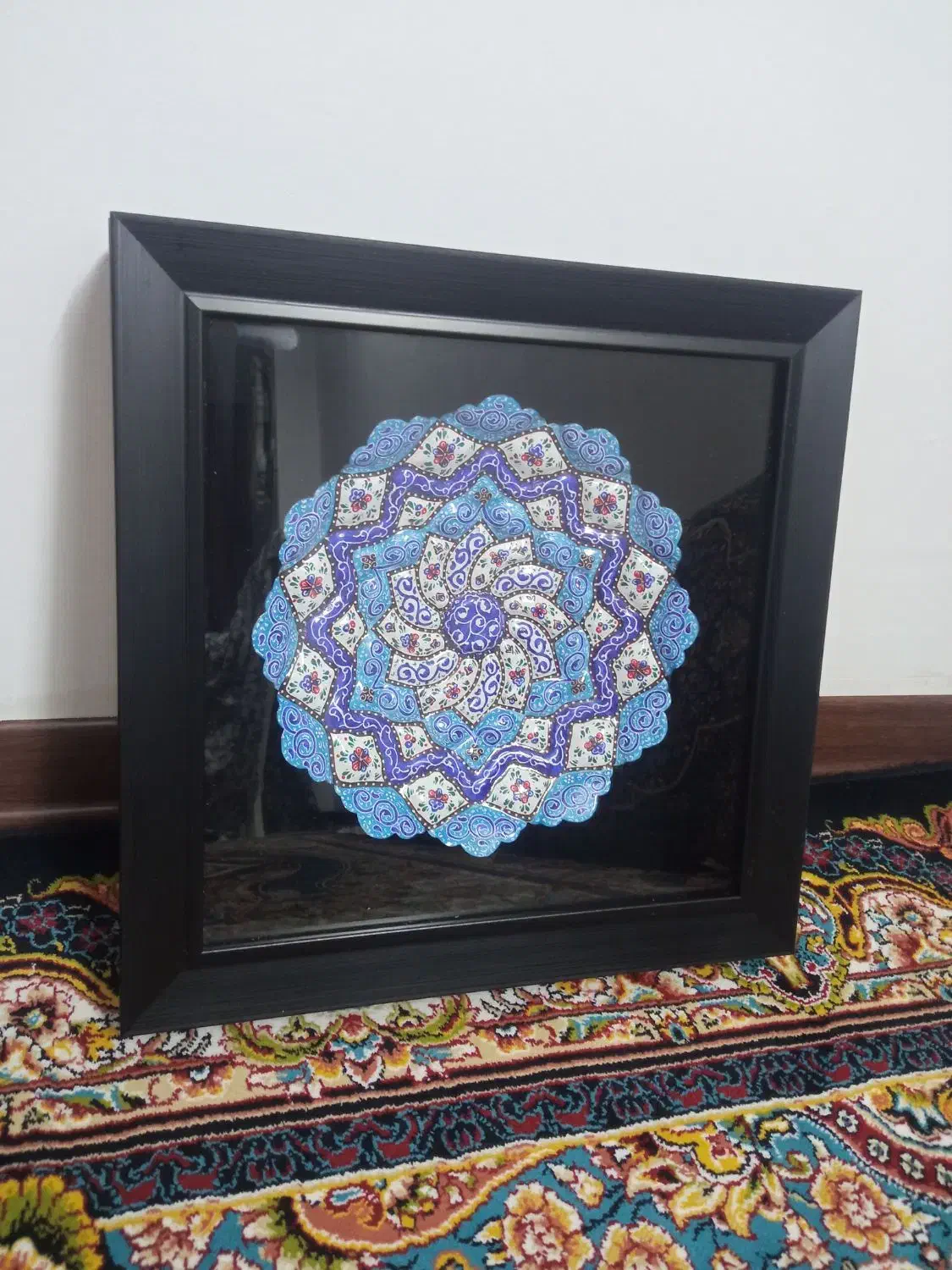 تابلو مینا کاری زیبا|تابلو، نقاشی، عکس|زنجان, |دیوار