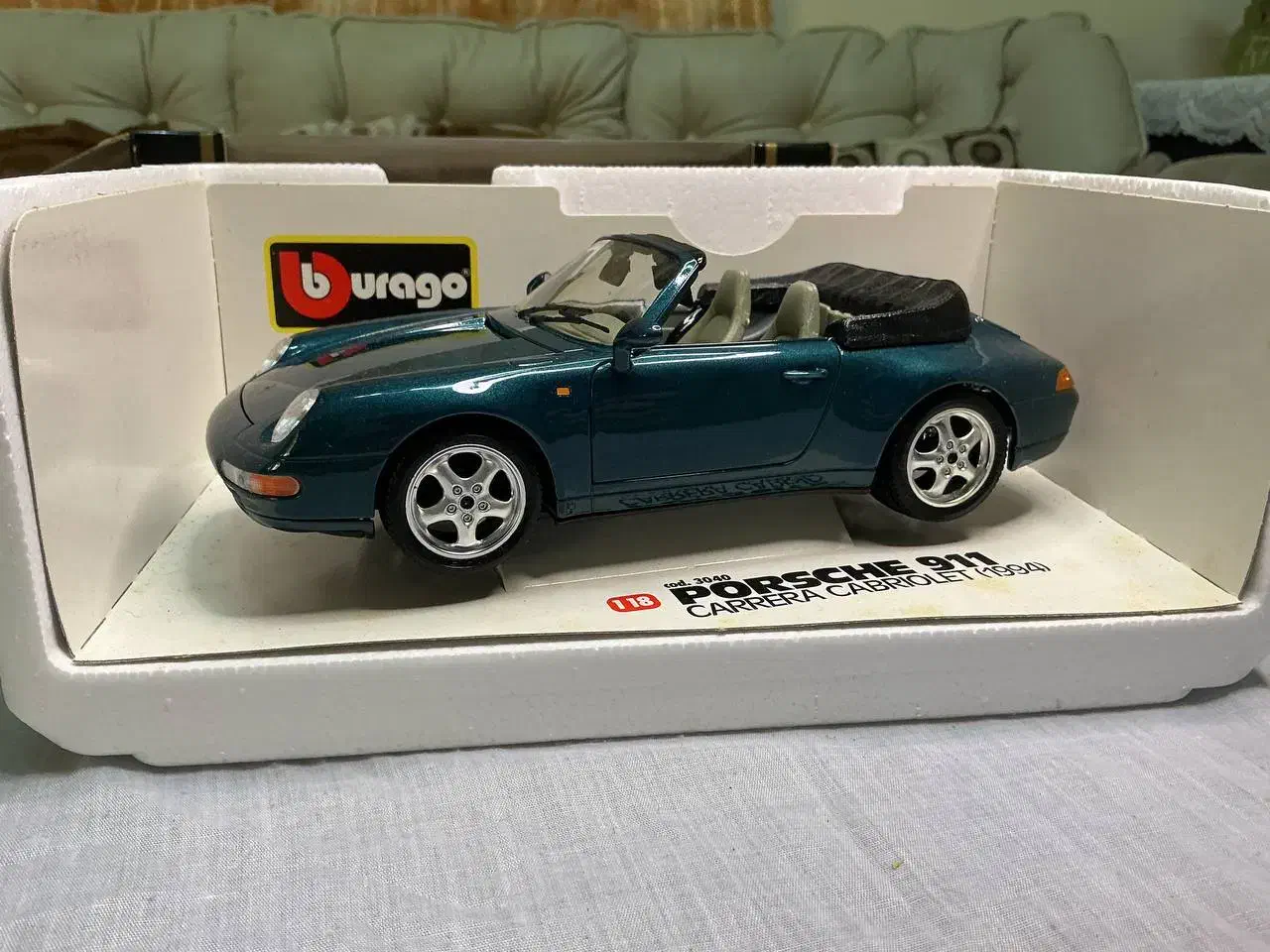 ماکت porsche 911 carrera cabriolet (1994)|کلکسیون و سرگرمی|بندر انزلی, باغ زمانی|دیوار