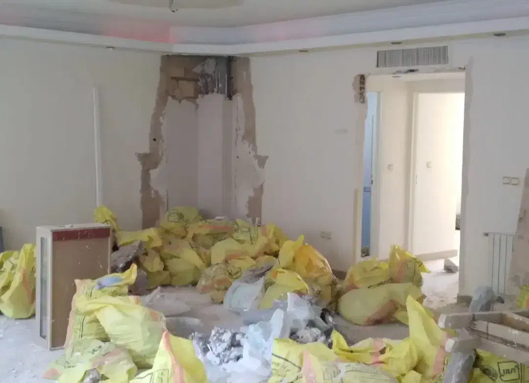 گچکار تخریب گچکاری خورده کاری بنایی کاشی|خدمات پیشه و مهارت|تهران, جیحون|دیوار