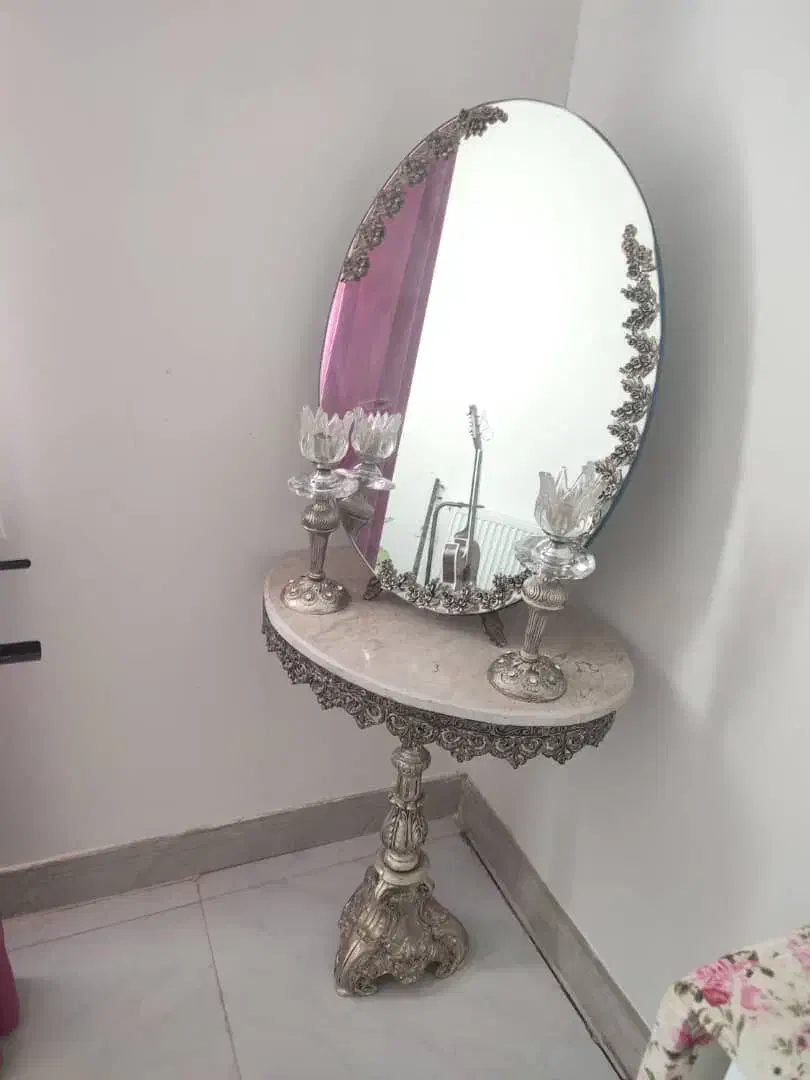 آینه شمعدان|بوفه، ویترین، کنسول|هشتگرد, هیو|دیوار