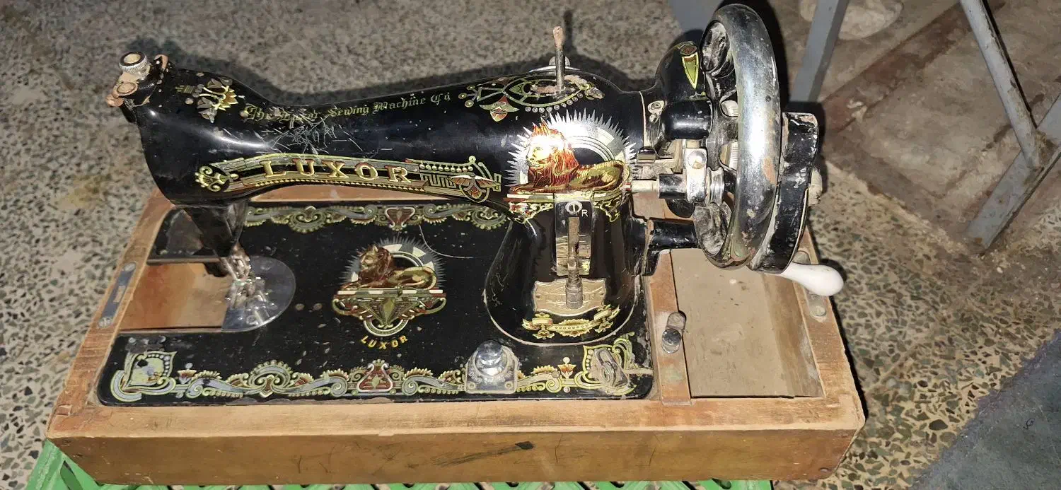 چرخ خیاطی قدیمی دستی|چرخ خیاطی و ریسندگی|برازجان, |دیوار