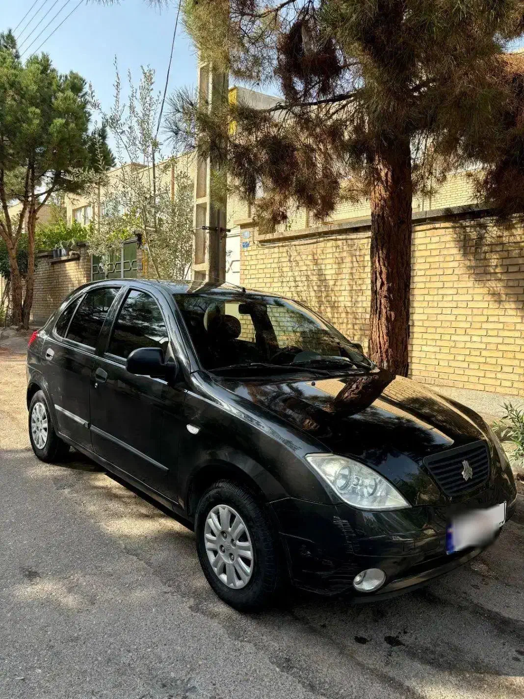 تیبا ۲ مشکی ۹۸|خودرو سواری و وانت|بهشهر, |دیوار