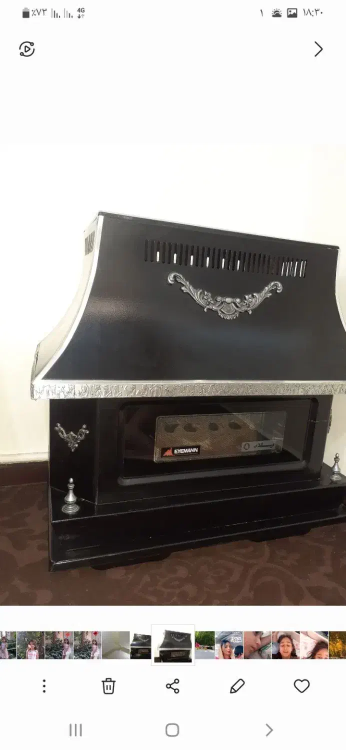 بخاری شومینه|بخاری، هیتر، شومینه|فولادشهر, مسکن مهر فولادشهر|دیوار