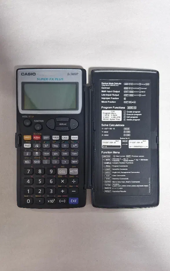 ماشین حساب مهندسی Casio FX-5800P|لوازم التحریر|دوگنبدان, |دیوار