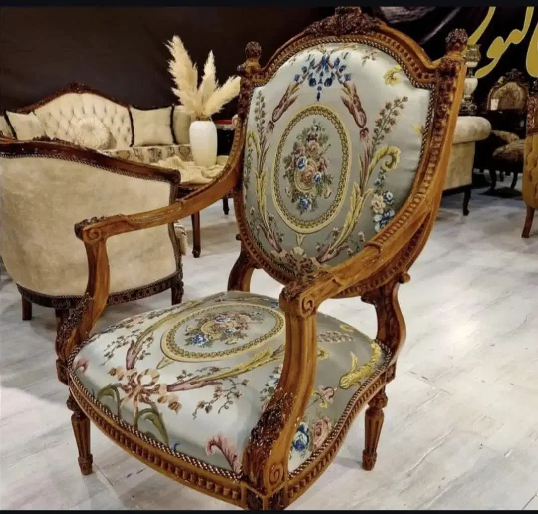 مبل سلطنتی کلاسیک کاریزما GFR989|مبلمان خانگی و میز عسلی|تهران, شهرک ولیعصر جنوبی|دیوار
