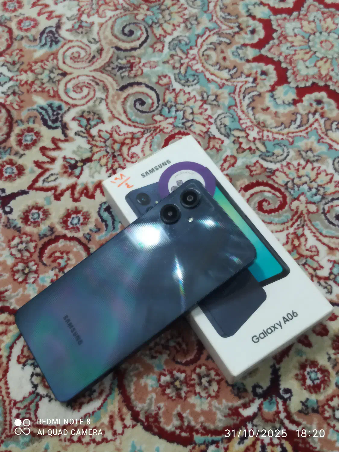 گوشی A06 سامسونگ|موبایل|بانه, |دیوار