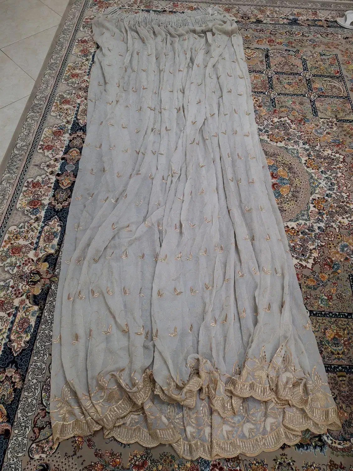 پرده حریر و پفکی|پرده، رانر، رومیزی|تهران, شکیبا|دیوار