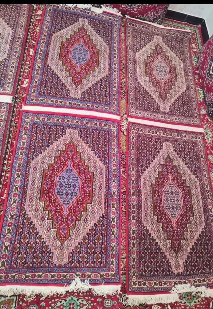 ۴جفت قالی دست باف نو (پشتی کلاو فرنگ)|فرش|سنندج, |دیوار