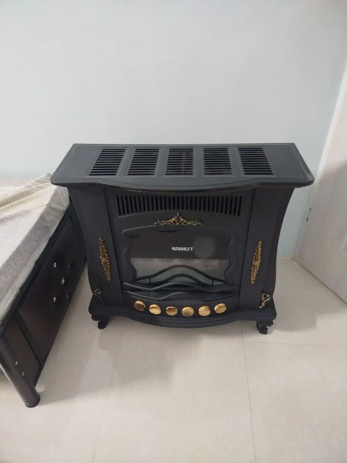 بخاری شومینه ای طرح جدید|بخاری، هیتر، شومینه|گلبهار, شهر جدید گلبهار|دیوار