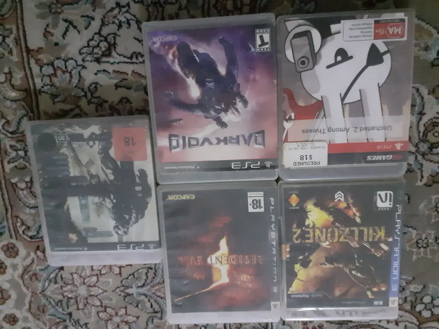 ده عدد بازی پلی ۳|کنسول، بازی ویدئویی و آنلاین|باقرشهر, |دیوار