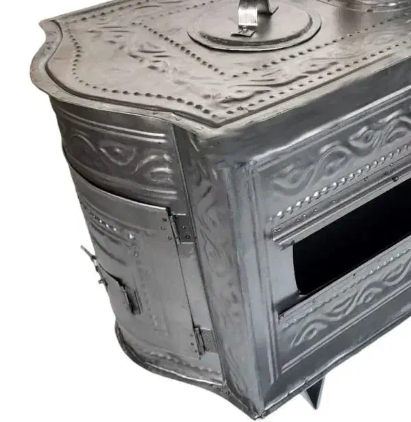 بخاری هیزمی طرحدار کباب پزدار دارای درب پخت و پز|بخاری، هیتر، شومینه|خرمآباد, |دیوار