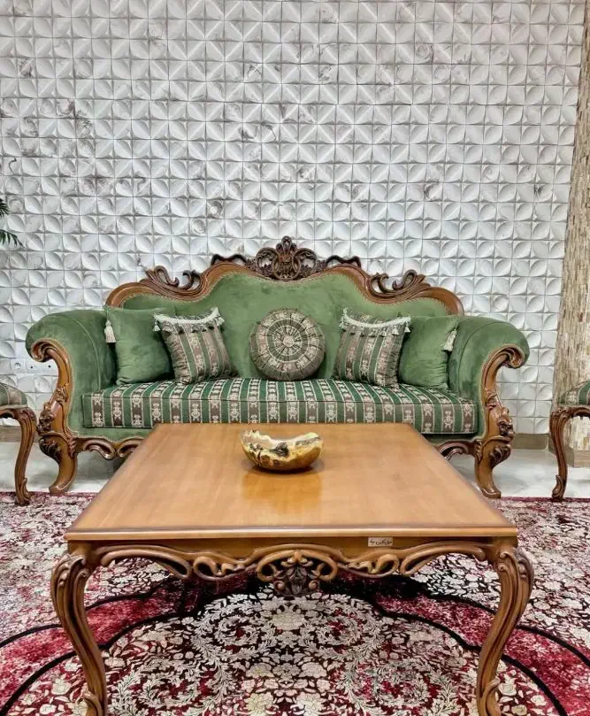 مبلمان سلطنتی افسون/*راش کد 22|مبلمان خانگی و میز عسلی|مشکین‌دشت, |دیوار